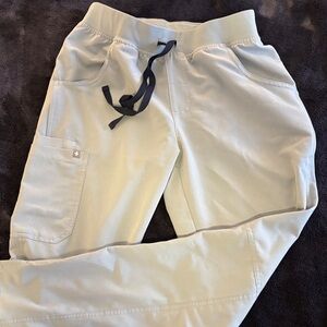 Figs Men's Light Gray Cargo Pants